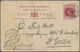 Ceylon / Sri Lanka: 1890/1947 (ca.), Lot Of 28 Covers/cards/stationeries, Incl. Used Stationeries, A - Sri Lanka (Ceylon) (1948-...)