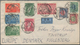 Delcampe - China: 1905/1953, Ca. 180 Covers And Cards In 1 White Box, Mostly Republican Commercial Covers, But - Sonstige & Ohne Zuordnung