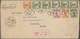 Delcampe - China: 1905/1953, Ca. 180 Covers And Cards In 1 White Box, Mostly Republican Commercial Covers, But - Sonstige & Ohne Zuordnung