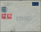 China: 1946/1947, Four Airmail Letters, 3 From SHANGHAI And One From CANTON Sent To Switzerland, USA - Sonstige & Ohne Zuordnung