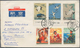 China - Volksrepublik: 1961/80, 24 Covers And Cards, All With Better Frankings, With Michel Nos. 640 - Sonstige & Ohne Zuordnung