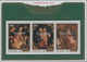 Cook-Inseln: 1986, Christmas Miniature Sheets Set Of Two 3 X $2.40 And $6.40 With Different Rubens P - Cook