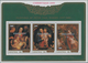 Cook-Inseln: 1986, Christmas Miniature Sheets Set Of Two 3 X $2.40 And $6.40 With Different Rubens P - Cookinseln