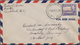 Delcampe - Fiji-Inseln: 1890/1955 (ca.), Cards (7), Inbound (3) 1912 From Switzerland And UK, Airmails KGVI/QEI - Fidschi-Inseln (...-1970)