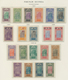 Französisch-Guinea: 1892/1927, Obviously Complete Collection On Old Text Form Pages Mint Hinged And - Other & Unclassified