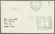 Hongkong - Portomarken: 1927/86, Three Covers: Inbound From US With 6 C. Pair 1927, Local Name Card - Strafport