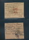 Indien - Vorphilatelie: 1804-1960's Ca.: Collection Of 40 Stampless Letters And Covers, Pre-philatel - ...-1852 Vorphilatelie