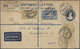 Indien: 1880's-1970's Ca.: About 180 Covers, Postcards And Postal Stationery Items To The U.S.A., Wi - 1852 Provinz Von Sind