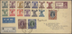 Indien: 1880's-1970's Ca.: About 180 Covers, Postcards And Postal Stationery Items To The U.S.A., Wi - 1852 Provinz Von Sind