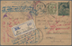 Delcampe - Indien: 1890/1950 (ca.), Holding Of Apprx. 380 Covers/cards/ Stationeries, Showing A Nice Range Of P - 1852 Provinz Von Sind