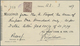 Indien: 1895-1920's PERFINS: Ten Covers, Postal Stationery Envelopes, Wrapper And Receipt All Bearin - 1852 Provinz Von Sind