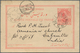 Iran: 1896/1898, Four Used Postal Stationery Cards, Two Adressed To India The Other Two To Germany, - Iran