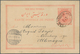 Iran: 1896/1898, Four Used Postal Stationery Cards, Two Adressed To India The Other Two To Germany, - Iran