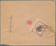 Iran: 1906, Three Covers With Provisoire Issues Single Frankings, Clear Cancellations Of SCHIRAS, NE - Iran