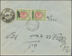 Iran: 1915/1917 (ca.), Three Beautiful Covers With Overprint Frankings In Good Condition. One Cover - Iran