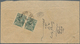Iran: 1984/1907, Lot Of Nine Covers With "lion" Definitives, Domestic Mail With Four Single Franking - Iran