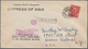 Japan: 1930/36, Covers (10) With Paquebot-marks Or SPO Marks Of NYK (8), States Lines (1) Or Canadia - Sonstige & Ohne Zuordnung