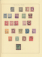 Japanische Post In China: 1876/1932 (ca.), Used Collection On Pages Inc. Forerunners, 1899/1907 To 1 - 1943-45 Shanghai & Nanjing