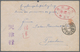 Delcampe - Lagerpost Tsingtau: Narashino, 1915/19, Nine Items: Money Letter Envelope Insured For 100 Y. Send By - Deutsche Post In China