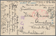 Delcampe - Lagerpost Tsingtau: Narashino, 1915/19, Nine Items: Money Letter Envelope Insured For 100 Y. Send By - Deutsche Post In China