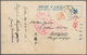 Lagerpost Tsingtau: Oita, 1916/18, Five Ppc:  Intercamp Cards (3) To Bando, Marugame And To Aonogaha - Deutsche Post In China