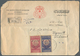 Jemen: 1950s, Group Of 21 Commercial Covers, Incl. Registered And Airmail, Nice Range Of Postmarks ( - Jemen