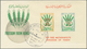 Jemen: 1958/1963, Lot Of 25 Covers, Mostly FDC, Including Republic Block Mi.no. 2, 19, Kingdom No. 4 - Jemen