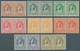 Delcampe - Jordanien: 1939-1947, Ordinary Stamps „Emir Abd Allah Ibn Al-Hussain”, Single Stamps Horizontal Pair - Jordanien