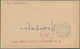Korea-Nord: 1950/53 (ca.), Field Post Cards (4); Plus One Fake For Reference Only, As Is. - Korea (Nord-)