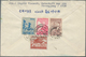 Delcampe - Korea-Nord: 1952/57, Covers (8) And Used Ppc (1) Mostly To East Germany But Also Czechoslovakia And - Korea (Nord-)