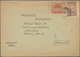 Korea-Nord: 1952/60, Covers (4), Ppc (1) All Commercially Used To Hungary, Inc. 1952 Peace Propagand - Korea (Nord-)