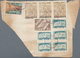 Delcampe - Korea-Nord: 1952/63 (ca.), Cut-outs From Commercial Mail To Sweden Inc. Front Or Part-front Covers ( - Korea (Nord-)