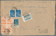 Delcampe - Korea-Nord: 1952/63 (ca.), Cut-outs From Commercial Mail To Sweden Inc. Front Or Part-front Covers ( - Korea (Nord-)