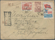 Korea-Nord: 1955/81, Covers (13), Used Ppc (1), Used Stationery (4) Mostly From A Correspondence To - Korea (Nord-)