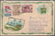 Delcampe - Korea-Nord: 1955/81, Covers (13), Used Ppc (1), Used Stationery (4) Mostly From A Correspondence To - Korea (Nord-)