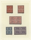 Libanon: 1924, INVERTED OVERPRINTS, Petty U/m Collection Of Eleven Blocks Of Four Showing Inverted O - Libanon