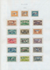 Libanon: 1925/1960 (ca.), Miscellaneous Lot, Comprising Imperforate Stamps, Specimen Overprints, Sou - Libanon