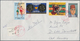 Libyen: 1984/1988, At Least 340 Colourfully Franked, Philatelic Airmail Covers To West Germany, Ofte - Libyen