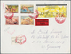 Libyen: 1984/1988, At Least 340 Colourfully Franked, Philatelic Airmail Covers To West Germany, Ofte - Libyen