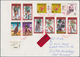 Libyen: 1984/1988, At Least 340 Colourfully Franked, Philatelic Airmail Covers To West Germany, Ofte - Libyen