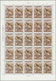 Marokko: 1960/1985 (ca.), Comprehensive U/m Accumulation Of Large Units/sheets, Also Overprints, Att - Unused Stamps