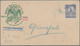 Mexiko: 1892-1897 Four Different EXPRESS Postal Stationery Envelopes, Plus A P/s Card Used 1908, Wit - Mexiko