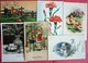 LOT OF 6 DIFFERENT OLD CHRISTMAS AND EASTER  POSTCARDS - 5 - 99 Karten