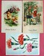LOT OF 6 DIFFERENT OLD CHRISTMAS AND EASTER  POSTCARDS - 5 - 99 Karten