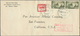 Neuseeland: 1934-37: Five Airmail Covers, With 1934 Cover To India And P/s Envelope 1d. On 2d. Used - Covers & Documents