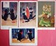 LOT OF 4 DIFFERENT OLD POSTCARDS - CATS - Cats