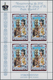 Penrhyn: 1977, Silver Jubilee QEII Complete Set Of Three In A Lot With 70 Sheetlet Sets Of Four (= 2 - Penrhyn