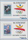 St. Vincent: 1992, Summer Olympics Barcelona Complete Set Of Ten (Athletics, Boxing, Basketball, Jud - St.Vincent (1979-...)