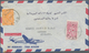 Saudi-Arabien: 1947/84 (ca.), Apprx. 71 Covers All Used Foreign, Also Two Passport Pages With Fiscal - Saudi-Arabien