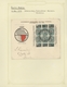 Südafrika: 1900/1950 (ca.), Collection Of Apprx. 150 Entires In Two Volumes On Written Up Pages, Off - Gebraucht